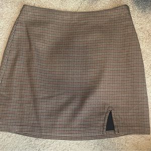 Abercrombie & Fitch plaid skirt